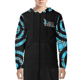 LESLEY'S SCHOOL OF HIGHLAND DANCING Youth Lightweight Zipper Hoodie - Free p&p