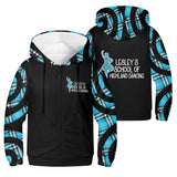 LESLEY'S SCHOOL OF HIGHLAND DANCING Youth Lightweight Zipper Hoodie - Free p&p