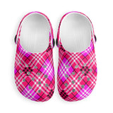 h BIG TOP Jester TARTAN CLOG - FREE P&P WORLDWIDE