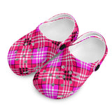 h BIG TOP Jester TARTAN CLOG - FREE P&P WORLDWIDE