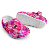 h BIG TOP Jester TARTAN CLOG - FREE P&P WORLDWIDE