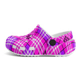 h BIG TOP Jester TARTAN CLOG - FREE P&P WORLDWIDE