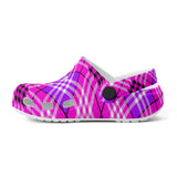h BIG TOP Jester TARTAN CLOG - FREE P&P WORLDWIDE