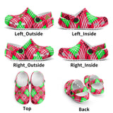 h BIG TOP Jester TARTAN CLOG - FREE P&P WORLDWIDE