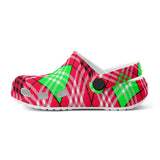 h BIG TOP Jester TARTAN CLOG - FREE P&P WORLDWIDE