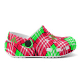 h BIG TOP Jester TARTAN CLOG - FREE P&P WORLDWIDE