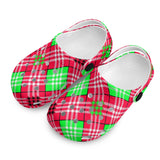 h BIG TOP Jester TARTAN CLOG - FREE P&P WORLDWIDE
