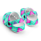 h BIG TOP Jester TARTAN CLOG - FREE P&P WORLDWIDE