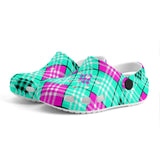h BIG TOP Jester TARTAN CLOG - FREE P&P WORLDWIDE