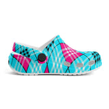 h BIG TOP Jester TARTAN CLOG - FREE P&P WORLDWIDE