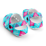 h BIG TOP Jester TARTAN CLOG - FREE P&P WORLDWIDE