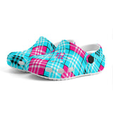 h BIG TOP Jester TARTAN CLOG - FREE P&P WORLDWIDE