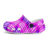 h BIG TOP Jester TARTAN CLOG - FREE P&P WORLDWIDE