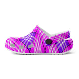 h BIG TOP Jester TARTAN CLOG - FREE P&P WORLDWIDE