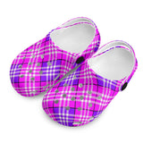 h BIG TOP Jester TARTAN CLOG - FREE P&P WORLDWIDE