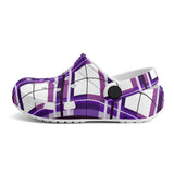 e Natural Tartan - Red & Green Kids Tartan Soft Clog Sandals - FREE p&p Worldwide