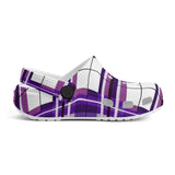 e Natural Tartan - Red & Green Kids Tartan Soft Clog Sandals - FREE p&p Worldwide