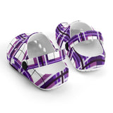 e Natural Tartan - Red & Green Kids Tartan Soft Clog Sandals - FREE p&p Worldwide