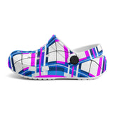 e Retro Tartan - Red & Green Kids Tartan Soft Clog Sandals - FREE p&p Worldwide