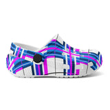 e Retro Tartan - Red & Green Kids Tartan Soft Clog Sandals - FREE p&p Worldwide