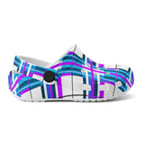 e Retro Tartan - Red & Green Kids Tartan Soft Clog Sandals - FREE p&p Worldwide