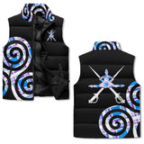 Highland Dancer Adult Unisex Lightweight Zip Up Puffer Vest