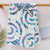 Highland Dancer Sports Towel - Free p&p Worldwide