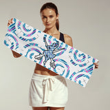 Highland Dancer Sports Towel - Free p&p Worldwide