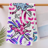 Highland Dancer Sports Towel - Free p&p Worldwide