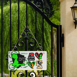 Irish Dancer Hanging Sign - Free P&P Worldwide