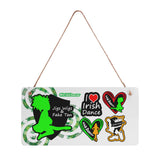 Irish Dancer Hanging Sign - Free P&P Worldwide