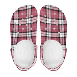 Nisbet Rose Woman's Tartan Soft Clog Sandals - FREE p&p Worldwide