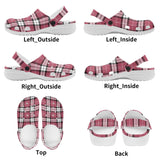 Nisbet Rose Woman's Tartan Soft Clog Sandals - FREE p&p Worldwide