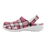 Nisbet Rose Woman's Tartan Soft Clog Sandals - FREE p&p Worldwide