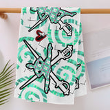 Highland Dancer Sports Towel - Free p&p Worldwide