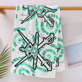 Highland Dancer Sports Towel - Free p&p Worldwide
