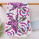 Highland Dancer Sports Towel - Free p&p Worldwide