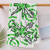 Highland Dancer Sports Towel - Free p&p Worldwide