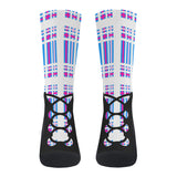 Highland Dancer Tartan Ghillie Crew Socks - FREE p&p Worldwide
