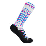Highland Dancer Tartan Ghillie Crew Socks - FREE p&p Worldwide