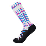 Highland Dancer Tartan Ghillie Crew Socks - FREE p&p Worldwide