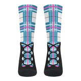 Highland Dancer Tartan Ghillie Crew Socks - FREE p&p Worldwide