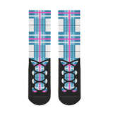Highland Dancer Tartan Ghillie Crew Socks - FREE p&p Worldwide