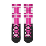 Highland Dancer Tartan Ghillie Crew Socks - FREE p&p Worldwide