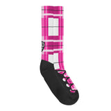 Highland Dancer Tartan Ghillie Crew Socks - FREE p&p Worldwide