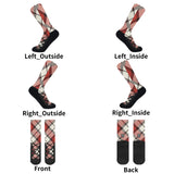 Highland Dancer Tartan Ghillie Crew Socks - FREE p&p Worldwide