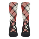 Highland Dancer Tartan Ghillie Crew Socks - FREE p&p Worldwide