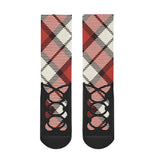 Highland Dancer Tartan Ghillie Crew Socks - FREE p&p Worldwide