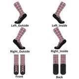 Highland Dancer Tartan Ghillie Crew Socks - FREE p&p Worldwide