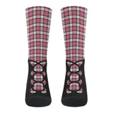 Highland Dancer Tartan Ghillie Crew Socks - FREE p&p Worldwide